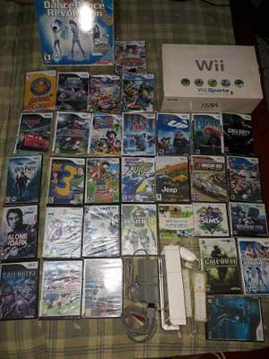 Nintendo Wii Con Accesorios Excelente Estado