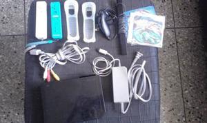 Nintendo Wii Negro Con Todos Sus Acesorio