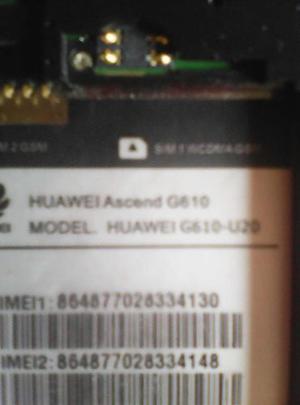 Huwei Ascend G610