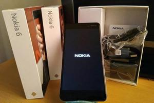Nokia 6 32gb/3gb De Ram, 5.5 Pulg Lector De Huellas Liberado