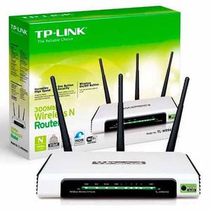 Router Inalambrico Tplink 300mbps Tl-wr941nd Wifi 3 Antenas