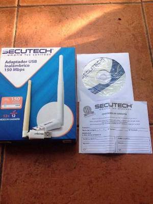 Usb Adaptador Wifi 150 Mbps Secutech