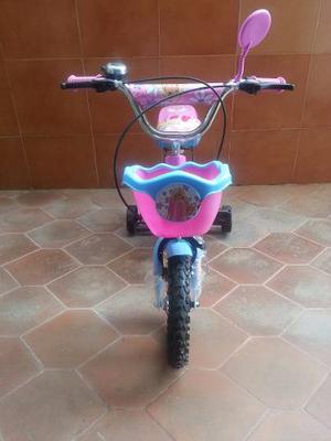 Bicicleta Para Niña De Barbie