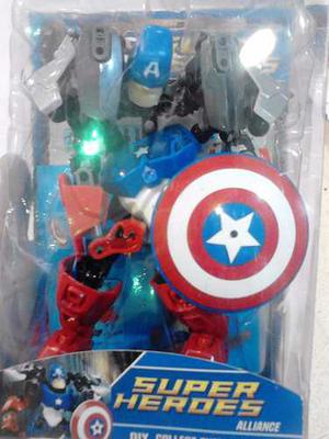 Juguete Muñeco Super Héroes Alliance - Capitán América