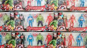 Juguetes Avengers 2 Set Cuatro Superhéroes