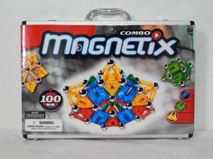 Magnetix Combo Maleta 100 Piezas