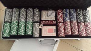 Maletín De Poker De 500 Piezas 100 % Originales