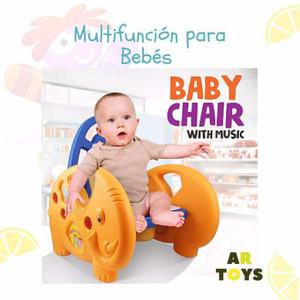 Multifuncion Para Bebes (silla, Vasenilla, Musical)