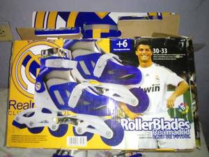 Patines Roller Blade Edicion Especial Real Madrid