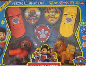 Paw Patrol Rancers Set De 2 Perritos+accesorios