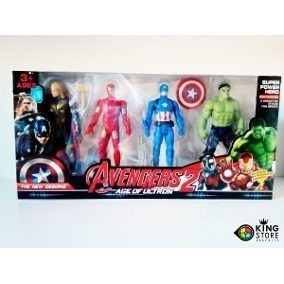 Set Avengers / Hulk /cap. America / Iron Man /thor Ó