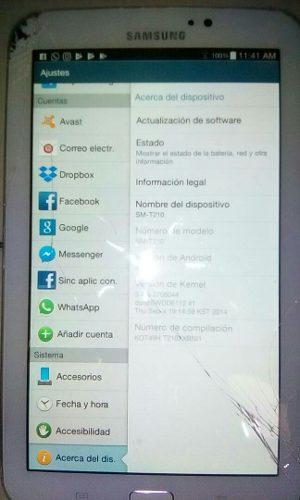 Tablet Samsung Tab 3 Usada