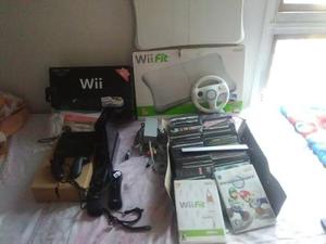 Wii En Perfecto Estado Con Accesorios Y 100 Juegos