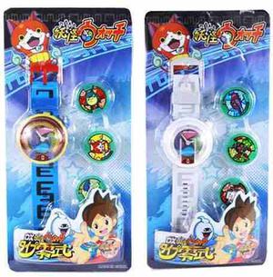 Yokai Reloj 3 Medallas Con Luz, Sonido Y Discos