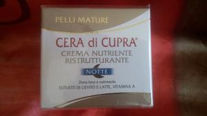 Crema Nutritiva Reparadora Noche Importada Cera Di Cupra