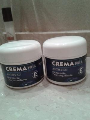 Desmaquillante Hidratante Antiedad, Crema Fria