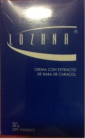 Lozana Crema Con Extracto De Baba De Caracol 30grs