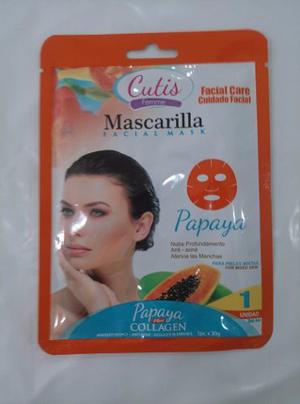 Mascarilla Papaya Y Colágeno Piel Mixta