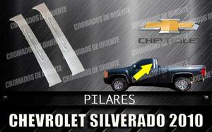 Pilares Cromados De Chevrolet Silverado 