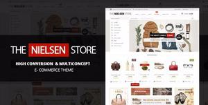Plantilla Template Tema Wordpress Premium Nielsen Tienda
