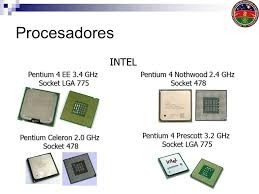 Procesadores Para Pc,s Intel Socket 478 Y 775