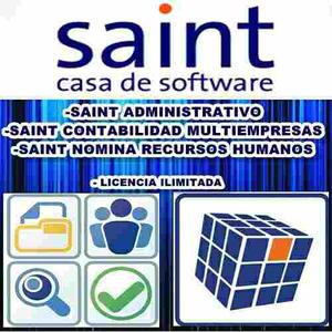 Software Sistema Saint Administrativo Contabilidad Y Nomina