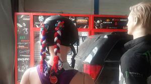 Casco Para Niña Y Mujer