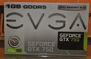 Tarjeta Evga Nvidia Geforce Gtx 750 Sc 1gb Ddr5 Y Directx 11