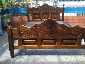 Cama Matrimonial De Samán