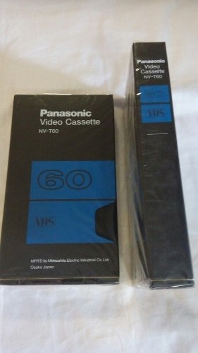 Cinta Virgen Para Vhs Panasonic Nv T60