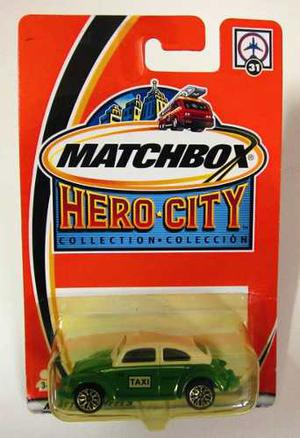 Matchbox Hero City Collection, Escala 1:64 Taxi Vw