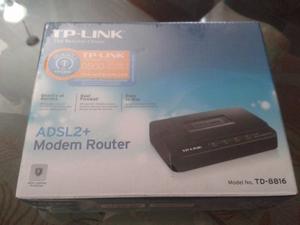 Modem Router Adsl2+ Tp-link Td- Internet Banda Ancha