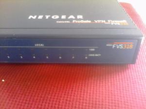Netgear Fvs318 Prosafe Vpn Firewall 8 With 8-port  Swi