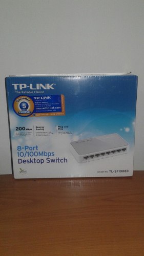 Switch Tplink 8 Puertos Tl-sfd  Rj-45