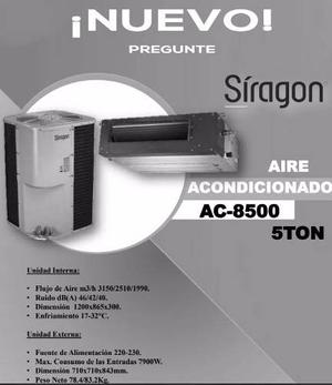 Aire Acondicionado Fan Coil 5ton Sin Tuberias Siragon