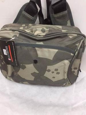 Bolsos Cruzados Victorinox En Negro Y Camuflado Grande