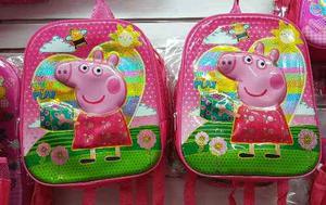 Bolsos Peppa Frozen Soy Luna Morral Para Niñas