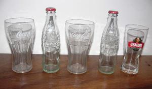 Botellas Argentinas De Coca Cola Vacías 237 Ml Vasos Vidrio