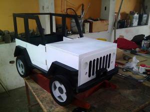 Carro De Juguete (jeep Montable Infantil)