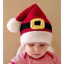 Gorro De Navidad Tejido