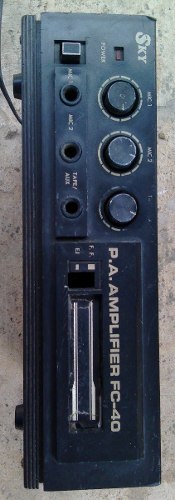 Amplificador-para Perifonear-110 Volt-12volt