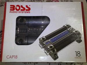 Capacitor Boss Audio Systems De 18 Farad Original