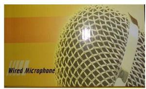 Microfono Con Cable