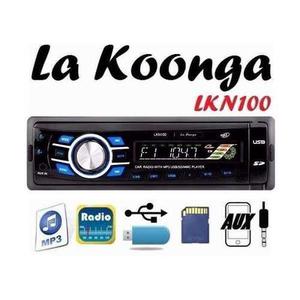 Reproductor Carro Koonga Lkn100 Musica Usb Sd Radio Mp3