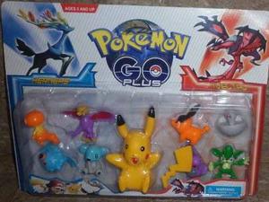 Set 9 Figura Pokemon Go Coleccionables Juguete