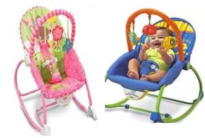 Sillas Fisher Price Mecedora Niño Niña Azul Rosada Nuevas