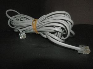 Cable Telefónico Con Conectores Rj11..oferta!!