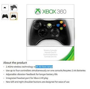 Control De Xbox 360 Original Eeuu!!!