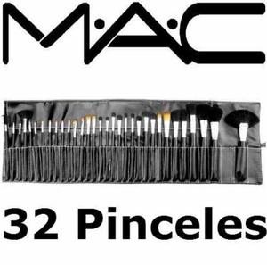 Mac Pinceles Y Brochas 32 Pzas Estuche Mac Profesional