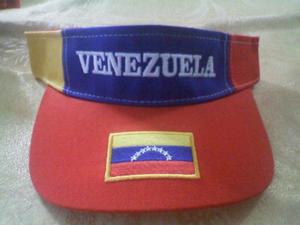 Original Visera Tricolor De Venezuela Bordada